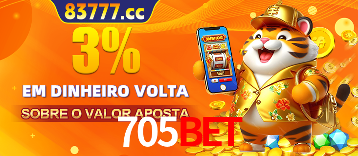 Promoção para baixar e instalar o aplicativo do cassino 705BET. O banner oferece uma recompensa de R1aR1aR8, com a imagem de uma cobra sobre moedas de ouro.
